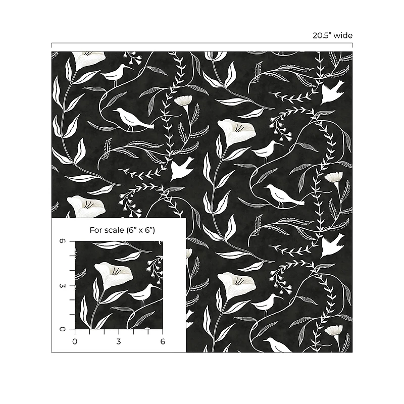 Elana Gabrielle Birdsong Peel & Stick Wallpaper