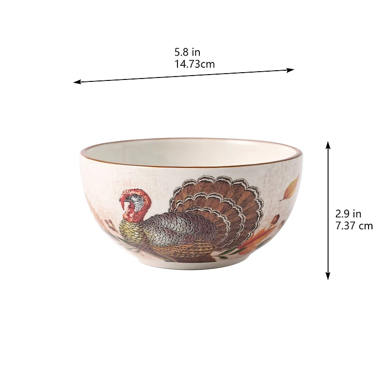 6" Turkey Ceramic Bowl by Ashland®