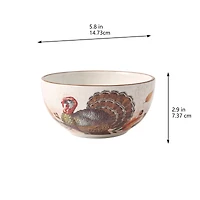 6" Turkey Ceramic Bowl by Ashland®
