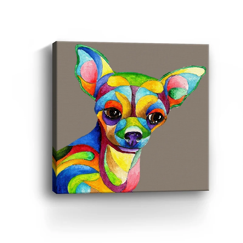 Chihuahua Canvas Giclee