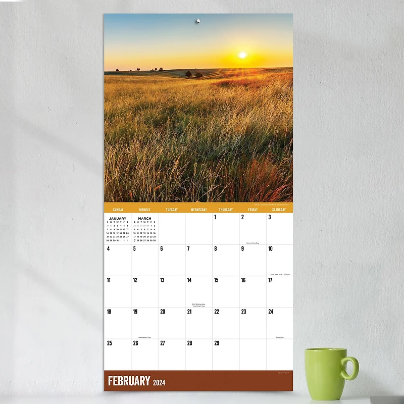 TF Publishing 2024 Ranch Life Wall Calendar