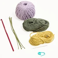 Spring Lavender Bouquet Crochet Kit by Loops & Threads®