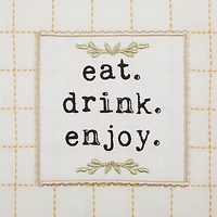 Honey Gold Farm To Table Embellished Dishtowel (Set of 4)