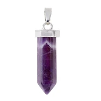 12 Pack: Sedona Amethyst Point Pendant by Bead Landing™
