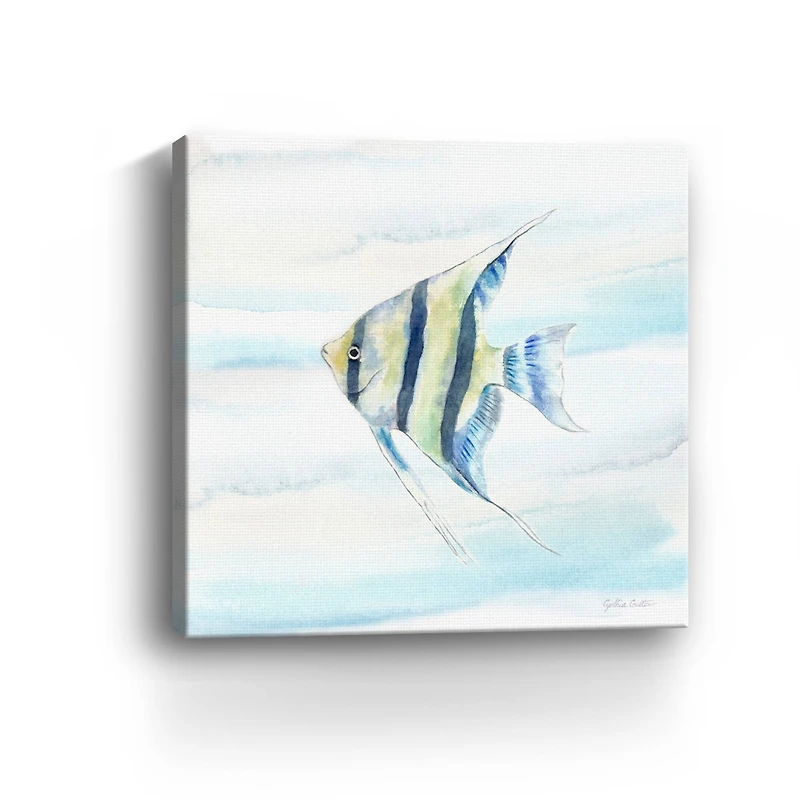 Great Blue Sea IX Canvas Giclee