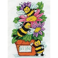 Design Works™ Bee Kind Counted Cross Stitch Kit