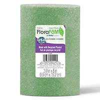 FloraCraft® FloraFōM 4" x 6" Green Foam Cylinder