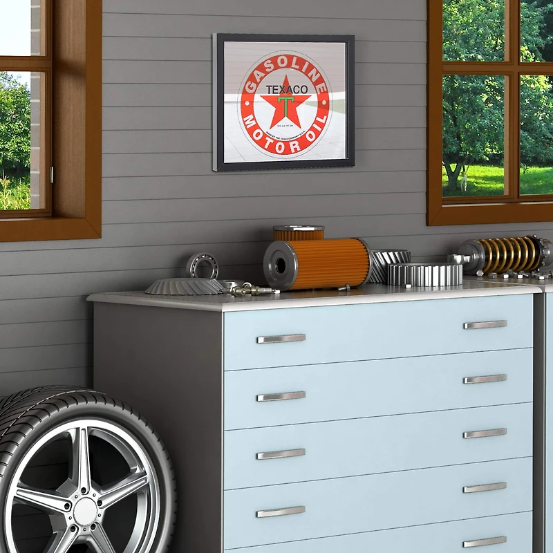 Texaco Gasoline Printed Accent Mirror