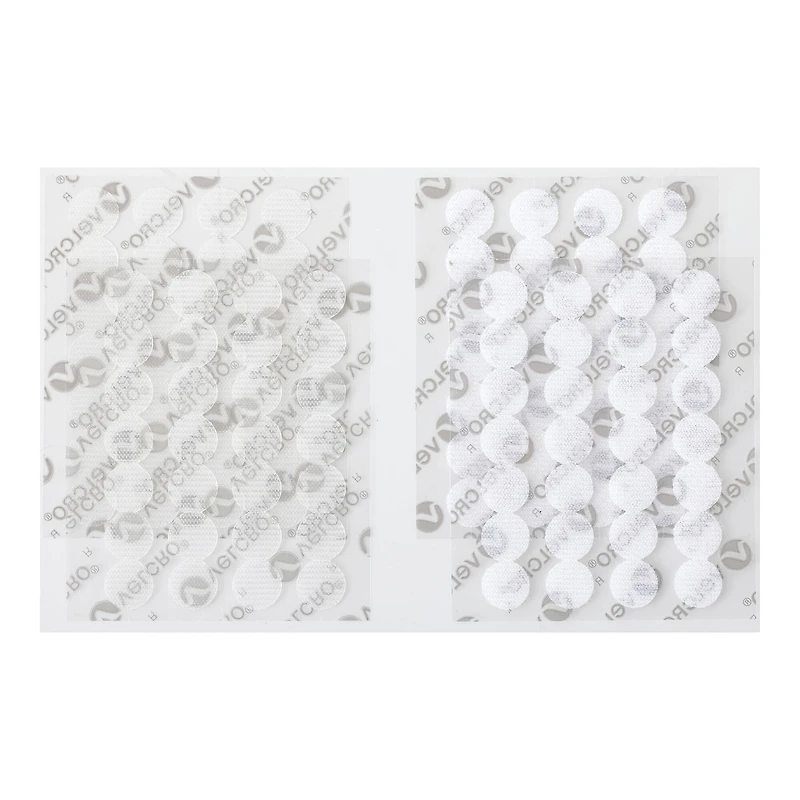 12 Packs: 56 ct. (672 total) VELCRO® Brand Thin Clear Fasteners