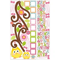 RoomMates Happi Scroll Tree Letter Branch Giant Peel & Stick Decal