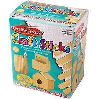 Charles Leonard Creative Arts™ Jumbo Natural Craft Sticks, 2 Packs of 500