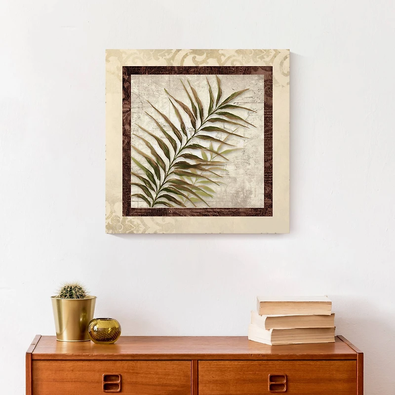 Palm Paradise 16" x 16" Canvas Wall Art