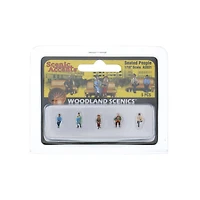 Woodland Scenics® 1/16" Seated People Scale Figures