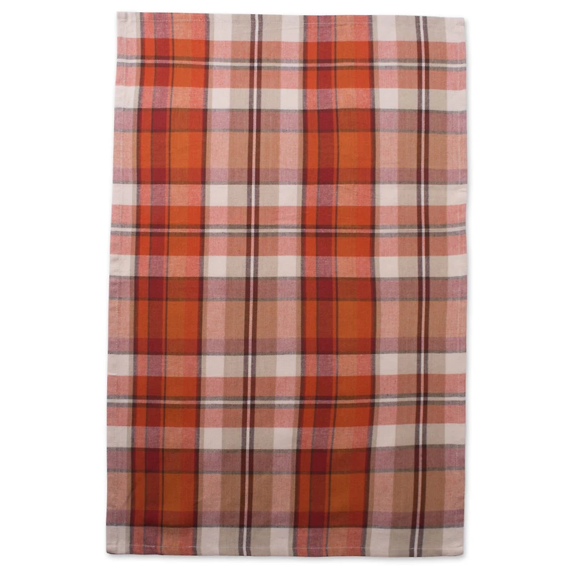 DII® Assorted Check Fall Be Thankful Printed Dishtowel Set