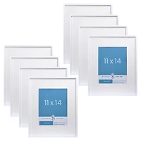 8 Pack: Narrow Belmont Frame with Mat by Studio Décor