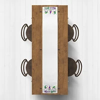 90" Gnome Mardi Gras Table Runner