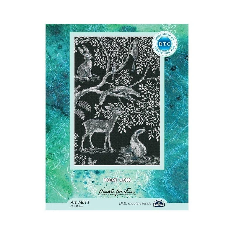 RTO Forest Laces Cross Stitch Kit