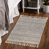 DII® Gray Textured Dobby Hand-Loomed Rug, 2ft. x 3ft.