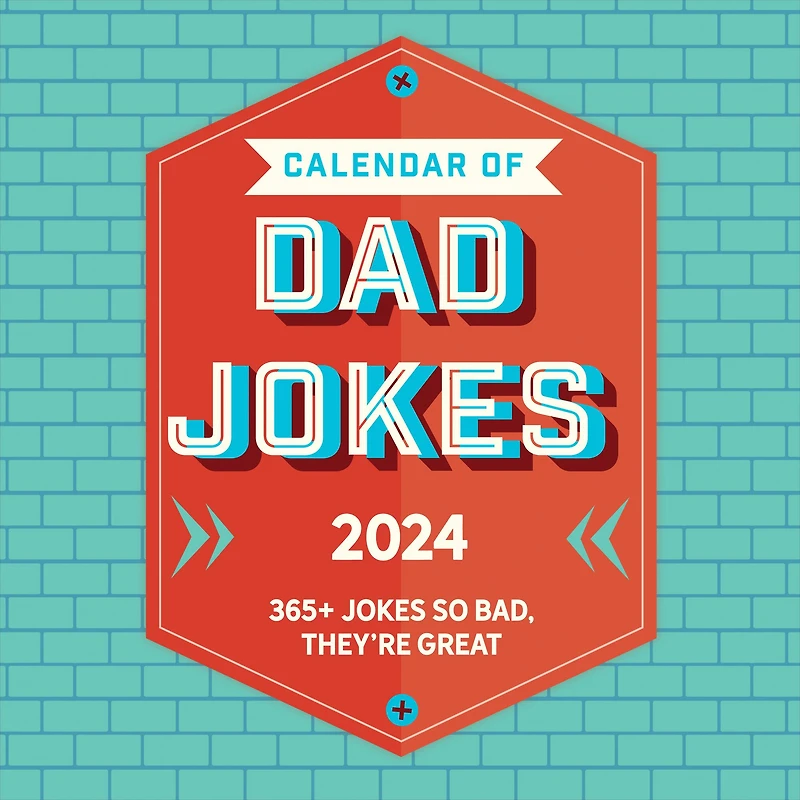 TF Publishing 2024 Dad Jokes Wall Calendar