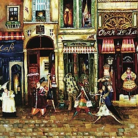 Hart Puzzles Mon Petit Paris by Jennifer Garant 1,000 Piece Jigsaw Puzzle