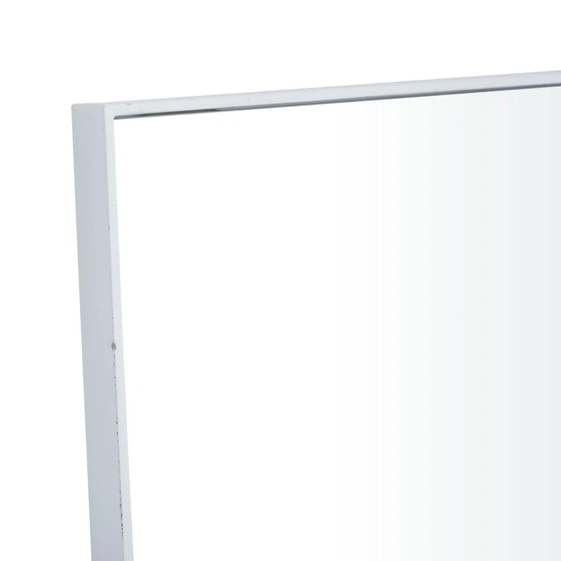 White Contemporary Wall Mirror