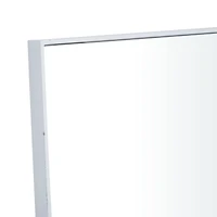 White Contemporary Wall Mirror