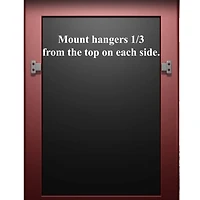 HangZ™ 30lb. Easy Tie 2 Hole D Ring Kit 