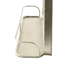 Hello Honey® Gold Rectangle Wall Mirror with Shelf