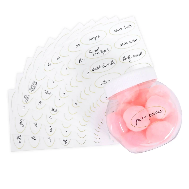 Clear Oval Household Label Stickers by Recollections™