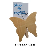 S&S Worldwide® Unfinished 4.5" Wooden Butterflies, 12ct.