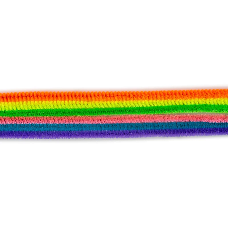 12 Packs: 100 ct. (1,200 total) Neon Chenille Pipe Cleaners by Creatology™