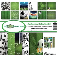 Reminisce Collection Kit 12"X12"-Soccer