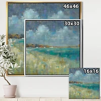 Designart Sky & Sea Nautical & Coastal Framed Canvas