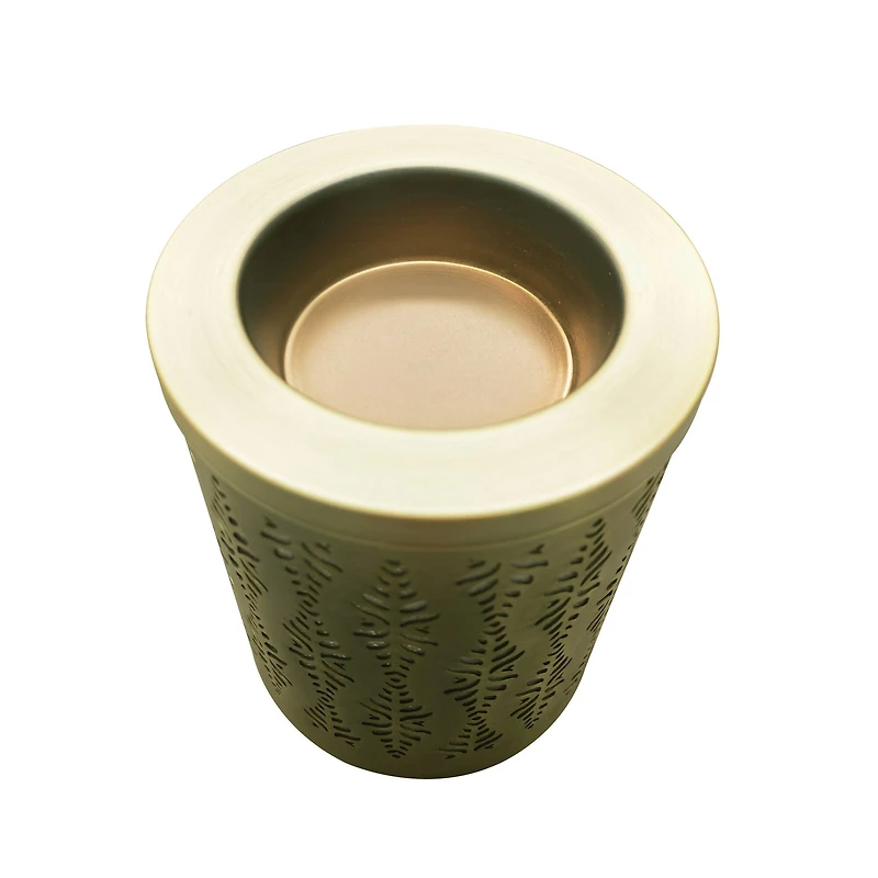 5" Gold Metallic Wax Warmer by Ashland®