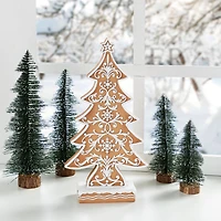 Glitzhome® 14.5" Resin Christmas Tree Table Decor