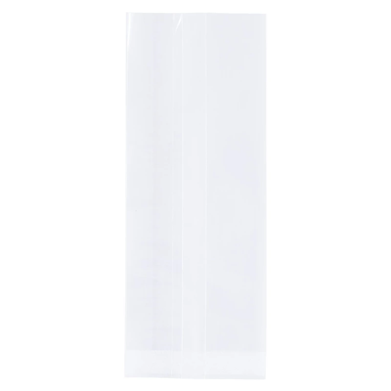 JAM Paper 6" Clear Cello Bags, 25ct.
