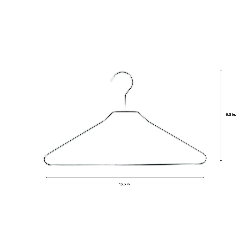 Organize It All Chrome Hangers, 8ct.