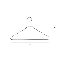 Organize It All Chrome Hangers, 8ct.