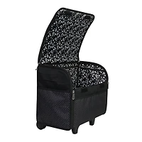 Everything Mary Collapsible Pin Dot Rolling Sewing Machine Tote