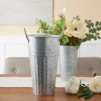 8 Pack: 16" Galvanized French Bucket by Ashland®