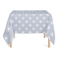 Designs Direct Star Check Pattern Tablecloth