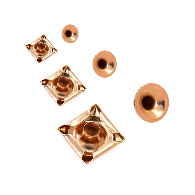 Assorted Gold Leather Rivet Mix by Bead Landing™