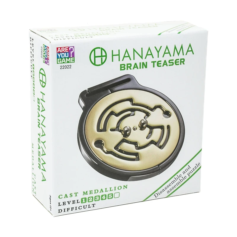Hanayama Level 5 Cast Puzzle - Medallion