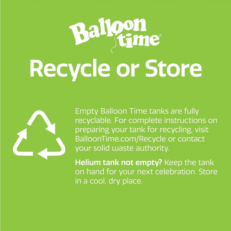 Balloon Time® Jumbo Helium Tank