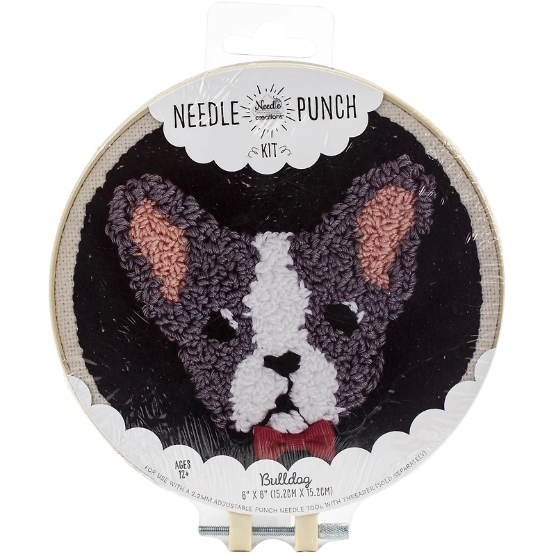 Fabric Editions Needle Creations Bulldog Needle Punch Kit