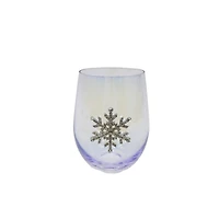 17.5oz. Snowflake Glass Drinkware by Ashland
