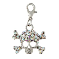 12 Pack: Bling Skull Charm by Bead Landing™