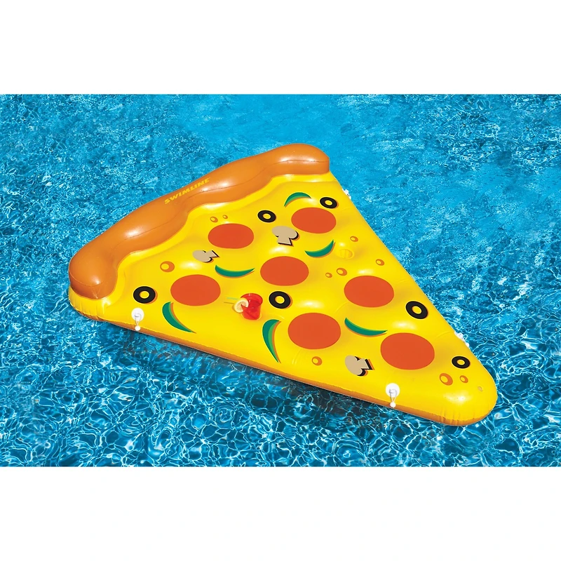 6ft. Inflatable Pizza Slice Swimming Pool Float