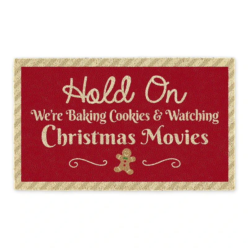 DII® Cookies & Christmas Movies Doormat