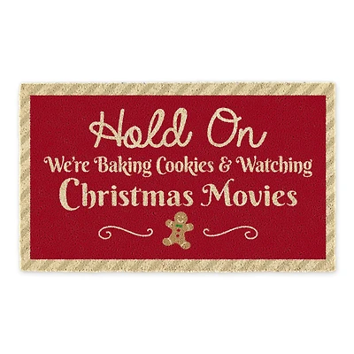 DII® Cookies & Christmas Movies Doormat
